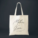 Mother Of The Groom Chic Script  Tote Bag<br><div class="desc">Mother of the Groom gift features moder script handwriting calligraphy.</div>