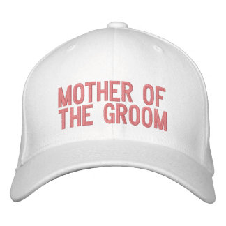 Mother of the Groom Embroidered Hat