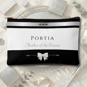 Mother of the Groom Gift   Modern Luxury Makeup Accessory Pouch