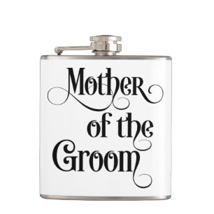 Mother of the Groom Hip Flask