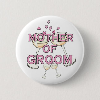 Mother of the Groom ID 6 Cm Round Badge