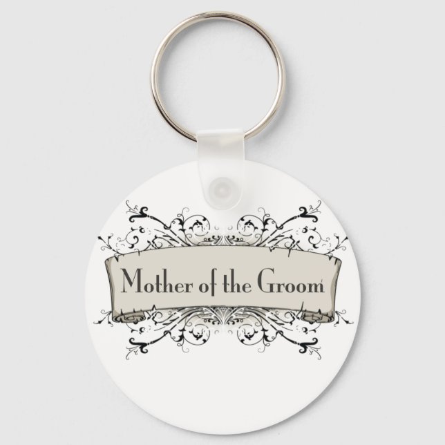 *Mother of the Groom Key Ring (Front)