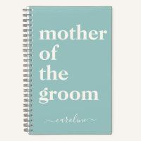 Mother of the Groom Modern Custom Eggshell Blue
