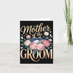 Mother of the groom mum mama card
