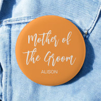 Mother of the Groom Orange White Fall
