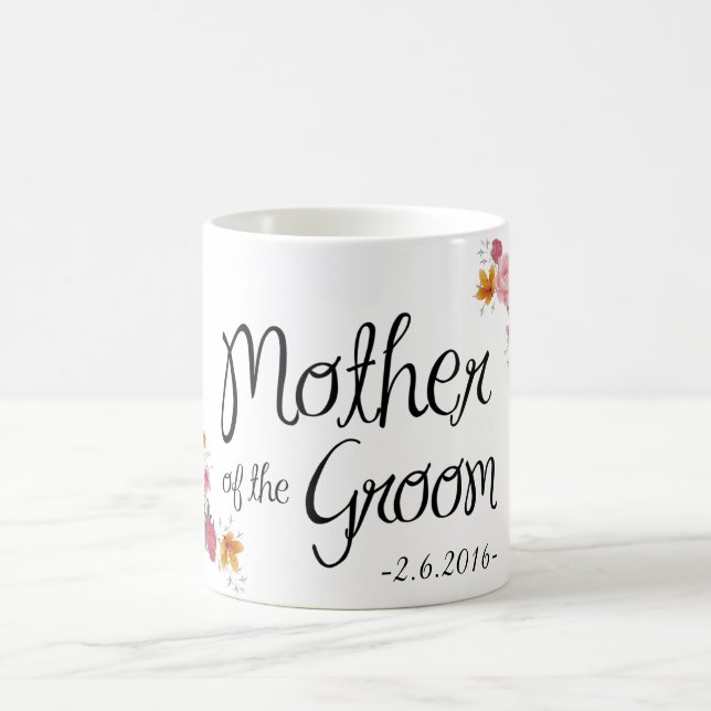 Mother of the Groom Ornate Coffee Mug (Center)