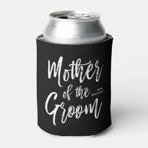 Mother of the Groom Script Style Custom Wedding Can Cooler