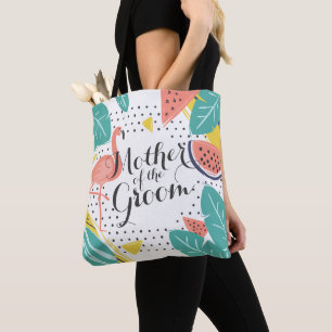 Mother of the Groom Tropical Summer Tote Bag