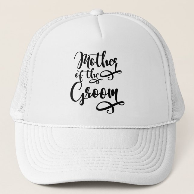 Mother of the Groom Trucker Hat (Front)