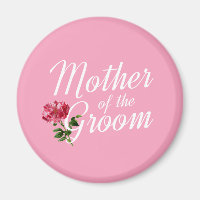 Mother of the Groom Wedding Calligraphy | Magnet