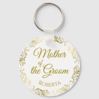 Mother of the Groom Wedding Keychain Gift