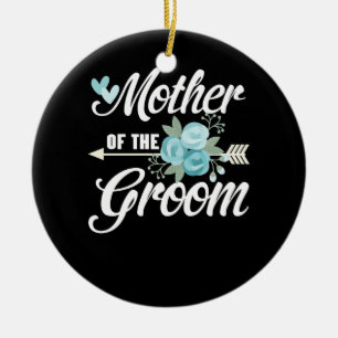 Mother of the Groom - Wedding Party Ceramic Tree Decoration