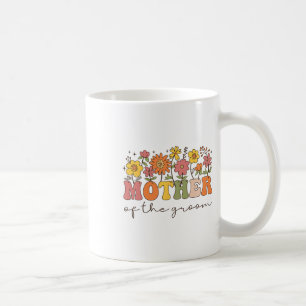 Mother Of The Groom Wildflower Floral Bachelor Par Coffee Mug
