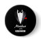 Mother of the Groom with Tuxedo Shirt - Button