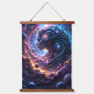 Mother of the Universe – She Who Dreams the Stars. Hanging Tapestry