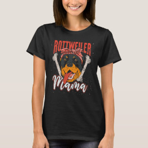 Mother Parent Owner Dog Rottweiler Mum 9 T-Shirt