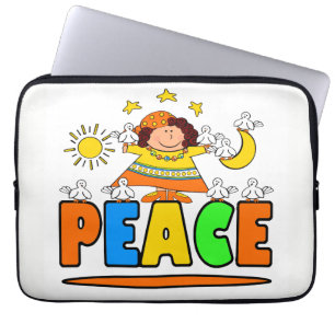Mother Peace & Friends Laptop Sleeve