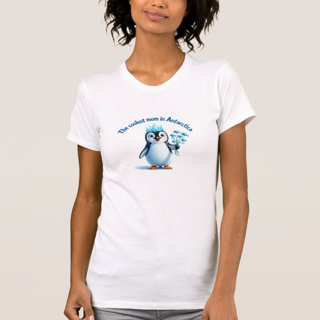 Mother penguin T-shirt (Front)