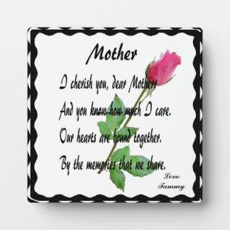 MOTHER-PLAQUE PLAQUE