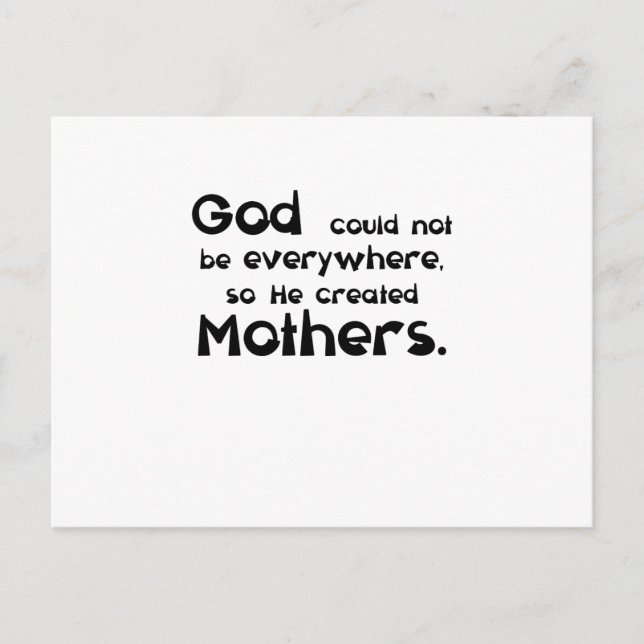 mother postcard (Front)