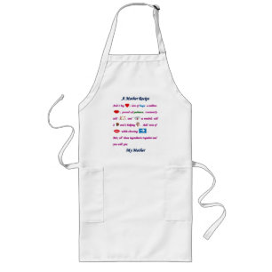 Mother Recipy Apron