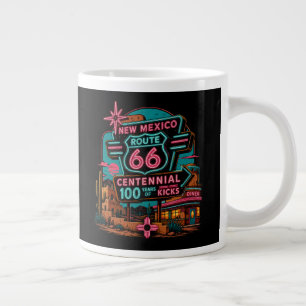 Mother Road Neon Diner Kitchenware Large Coffee Mug