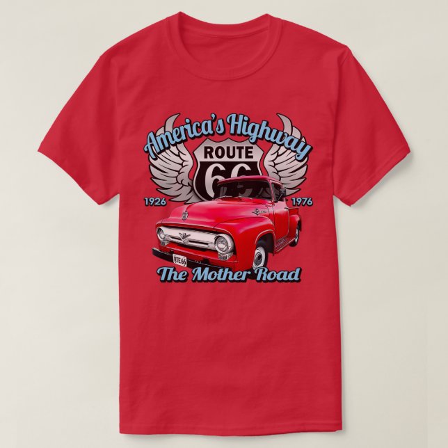 Mother Road Route T-Shirt (Design Front)
