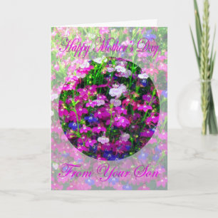 Mother’s Day Bouquet from Son Card