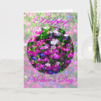 Mother’s Day Bouquet of blue, pink and white