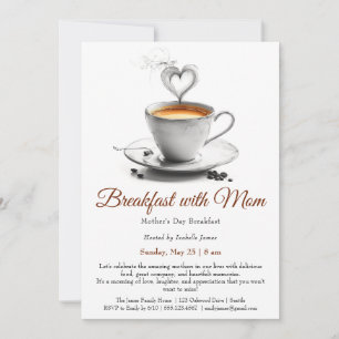 Mother’s Day Breakfast – Breakfast with Mum Invitation