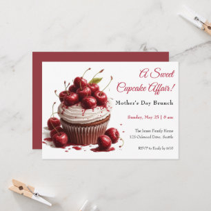 Mother’s Day Brunch Invitation – Cupcake affair