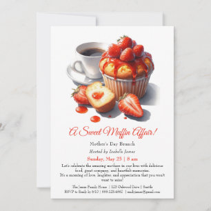 Mother’s Day Brunch Invitation – Muffins affair