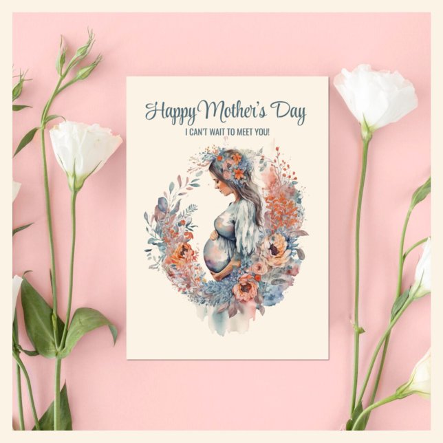 Mother’s Day Card for Mum to Be from Baby (Creator Uploaded)