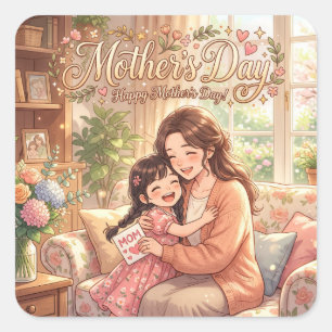 Mother’s Day Cosy Hug Sticker