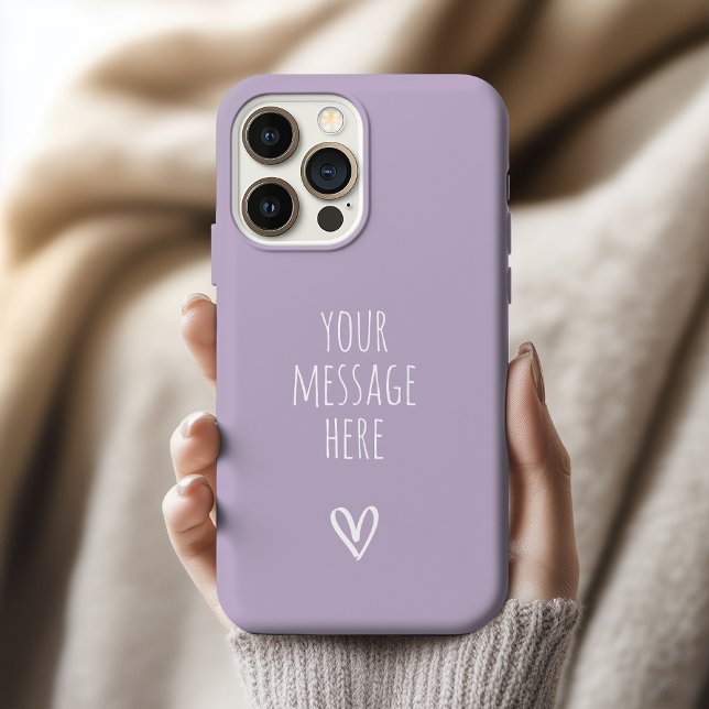 Mother’s day | Custom Message Lilac Mummy and Aunt iPhone Case (Creator Uploaded)