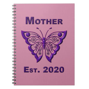 Mother’s Day for Mother “Est 2020” Notebook