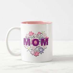 Mother’s Day for Mother, Mum, Mummy Two-Tone Coffee Mug