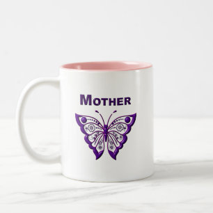 Mother’s Day for Mother, Mum, Mummy Two-Tone Coffee Mug