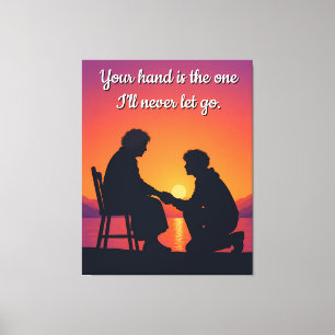 Mother’s Day Gift Mum Love Quote Canvas Print