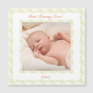Mother’s Day Green Best Mommy Mom Ever Photo Gift