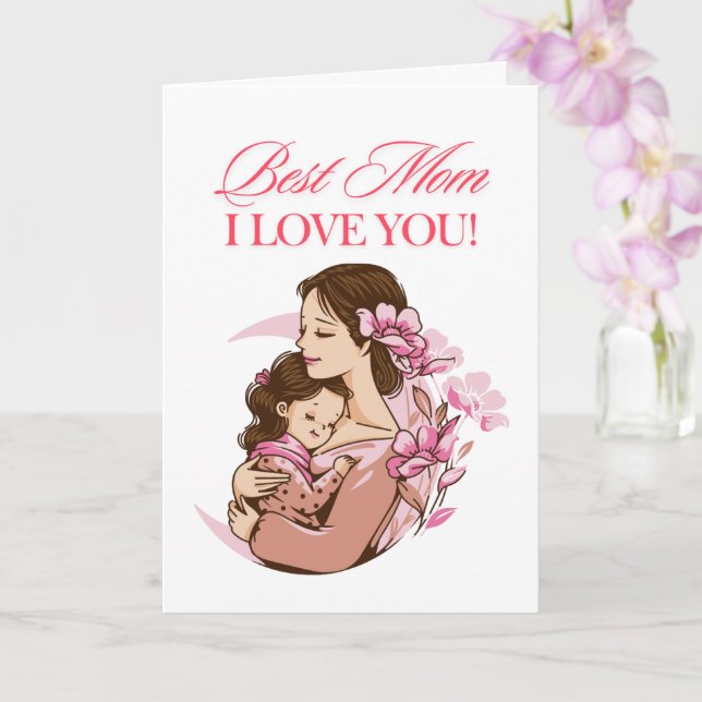 Mother’s Day Greeting Card (Orchid)