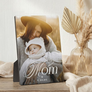 Mother’s Day Mum & Baby Personalised Photo Gift Plaque