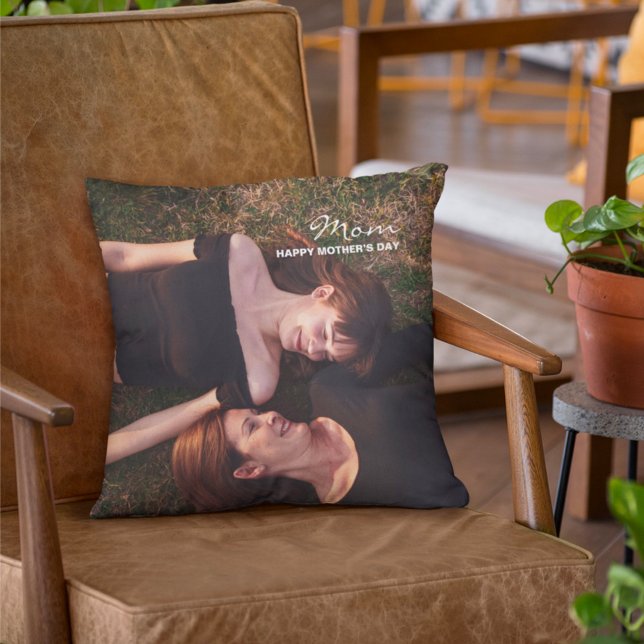 Mother’s Day My Best Friend Custom Photo Cushion (Creator Uploaded)