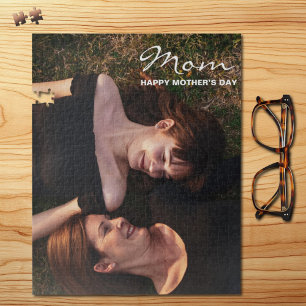 Mother’s Day My Best Friend Custom Photo Jigsaw Puzzle