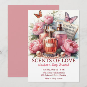 Mother’s Day party - Scents of Love Invitation