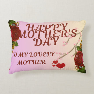 Mother’s Day Pillow Accent Cushion Gift for Mum”