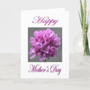 Mother’s Day Pink Flower Card