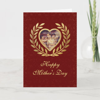 Mother’s Day Theme with Heart Card