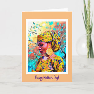 Mother’s Grace – Contemporary African Heritage Car Holiday Card