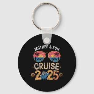 Mother Son Cruise 2025 Vacation Matching Family Tr Key Ring
